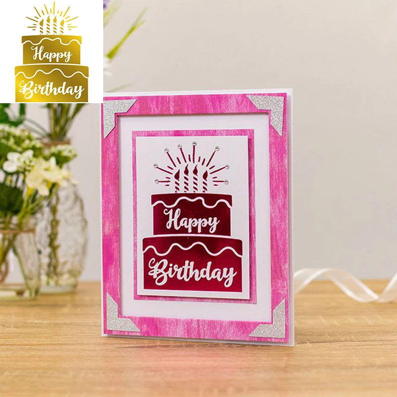 Happy Birthday Candles Shining Cake Hot Foil Plates DIY Paper Leather Craft Making Template 2020 Hot Sale
Happy Birthday Candles Shining Cake Hot Foil Plates DIY Paper Leather Craft Making Template 2020 Hot Sale