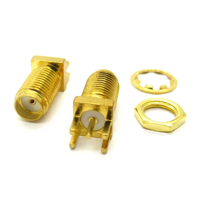10PCS Gold SMA Female SMA-KE Jack Solder PCB Clip Edge Mount Straight RF Adapter Connector 18mm
10PCS Gold SMA Female SMA-KE Jack Solder PCB Clip Edge Mount Straight RF Adapter Connector 18mm