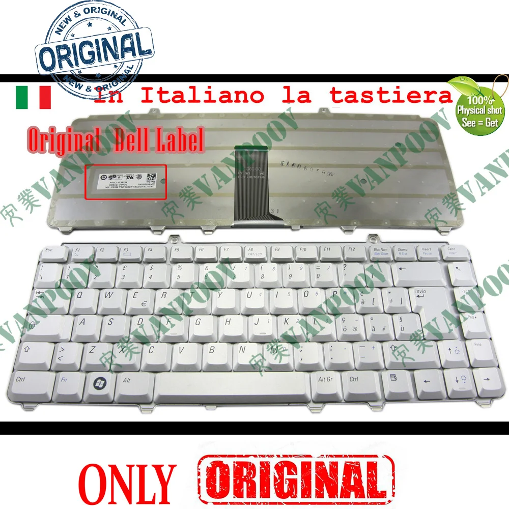 New IT Laptop Keyboard for Dell for Inspiron 1420 1425 1520 1521 1525 1540 1545 Vostro 1400 1500 XPS M1330 M1530 Silver Italian
New IT Laptop Keyboard for Dell for Inspiron 1420 1425 1520 1521 1525 1540 1545 Vostro 1400 1500 XPS M1330 M1530 Silver Italian