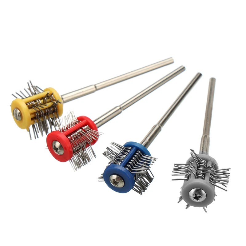 4Pcs Matt Wire Pro Texturning Brushes Professional Polishing Grit Mounted Jewelry Brush with Handle DIY Jewelry Making Tools New
4Pcs Matt Wire Pro Texturning Brushes Professional Polishing Grit Mounted Jewelry Brush with Handle DIY Jewelry Making Tools New