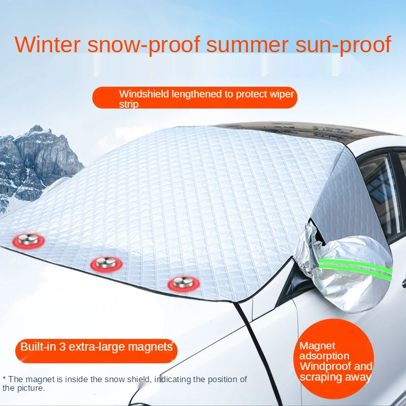 Thickened snow cover snow and antifreeze car jacket winter cover snow cover car snow cover car windshield cover
Thickened snow cover snow and antifreeze car jacket winter cover snow cover car snow cover car windshield cover
