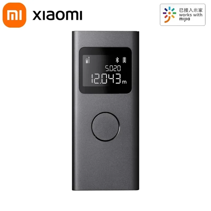 Умный лазерный дальномер Xiaomi Mijia с ЖК-дисплеем, 3 мм, высокая точность, макс. 0,05-40 м
Умный лазерный дальномер Xiaomi Mijia с ЖК-дисплеем, 3 мм, высокая точность, макс. 0,05-40 м