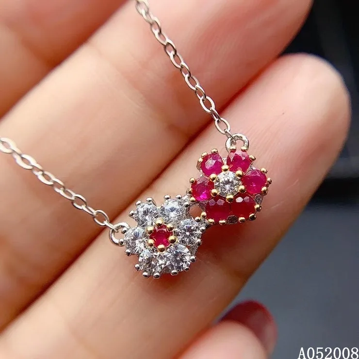 KJJEAXCMY fine jewelry 925 Silver inlaid Natural ruby Gemstone vintage necklace popular ladies pendant support check
KJJEAXCMY fine jewelry 925 Silver inlaid Natural ruby Gemstone vintage necklace popular ladies pendant support check