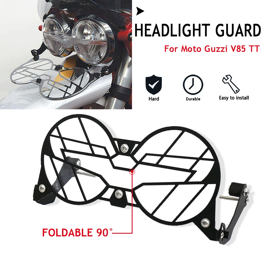 New Motorcycle Headlight Head Light Guard Protector Cover Protection Compatible FOR Moto Guzzi V85TT V 85 TT V85 TT V 85TT
New Motorcycle Headlight Head Light Guard Protector Cover Protection Compatible FOR Moto Guzzi V85TT V 85 TT V85 TT V 85TT