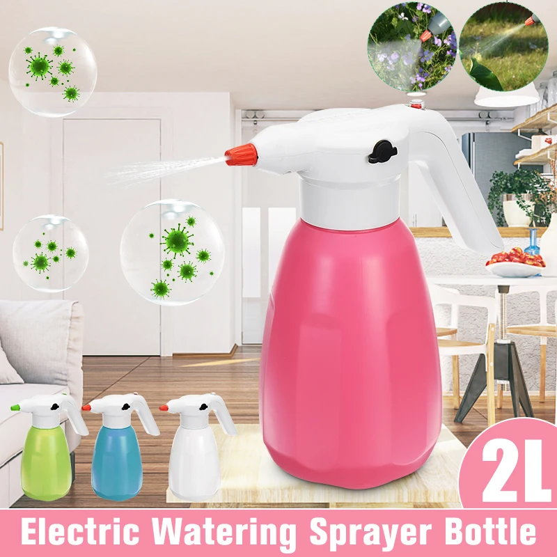 2L Electric Water Sprayer Automatic Nozzle Mist Car Wash Kitchen Plants Home Car Disinfection Spray Pot
2L Electric Water Sprayer Automatic Nozzle Mist Car Wash Kitchen Plants Home Car Disinfection Spray Pot