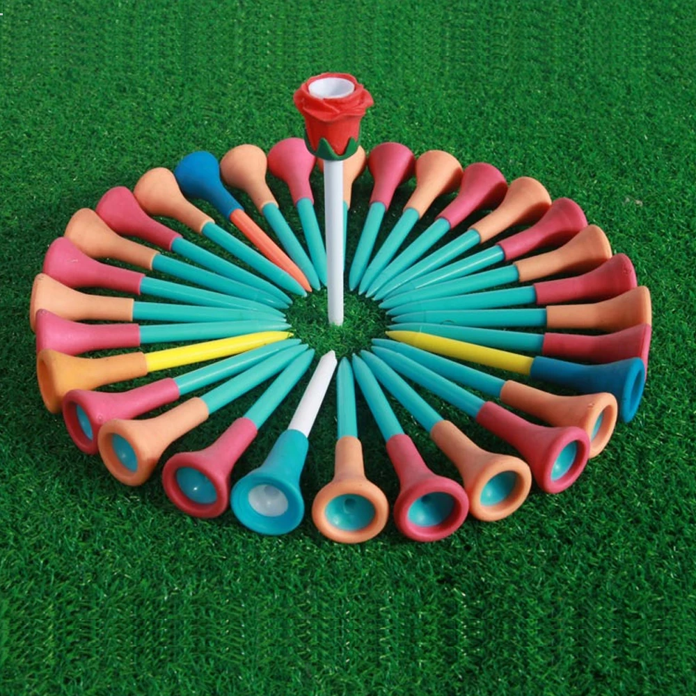 40PCS Golf Club Tee Soft Rubber Sleeve Ball Screw Set Ball Nail Top Golf Tee Golf Accessories
40PCS Golf Club Tee Soft Rubber Sleeve Ball Screw Set Ball Nail Top Golf Tee Golf Accessories