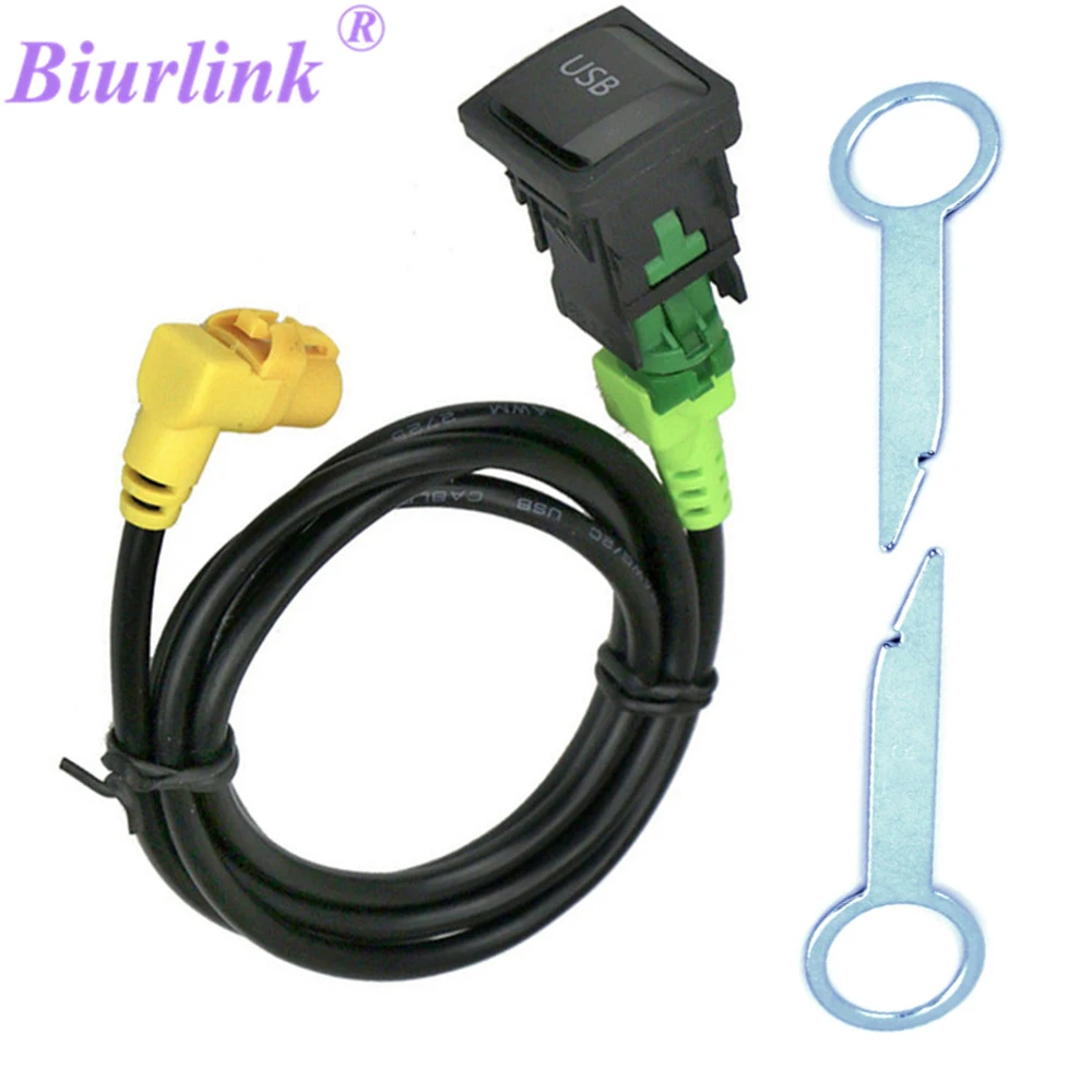 Biurlink USB Audio Switch Cable Harness RCD510 RNS315 For Volkswagen Golf MK6 Passat Polo
Biurlink USB Audio Switch Cable Harness RCD510 RNS315 For Volkswagen Golf MK6 Passat Polo