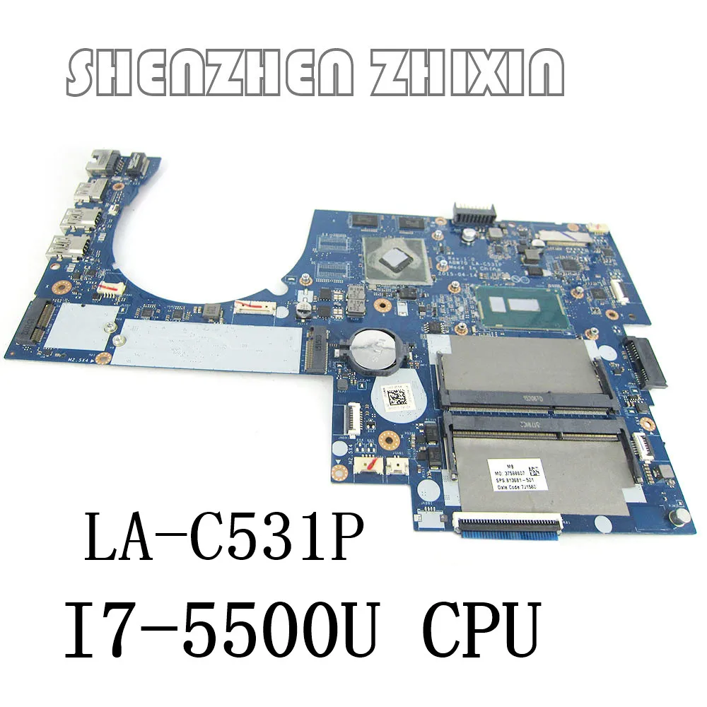 Yourui для HP Envy M7-N Материнская плата ноутбука i7-5500U Процессор w/ 940 м/2 ГБ GPU ABW70 LA-C531P 813681-601 813681-001 813681-501
Yourui для HP Envy M7-N Материнская плата ноутбука i7-5500U Процессор w/ 940 м/2 ГБ GPU ABW70 LA-C531P 813681-601 813681-001 813681-501