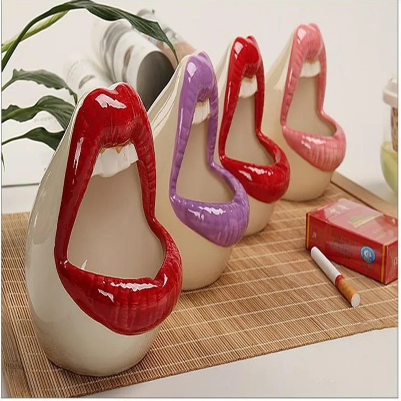 China Ceramic Ashtray Cute Cartoon Ashtray Lips Creative Personality Trendy Mouth Fashion Home Mini Send Boyfriend Gift Cigarett
China Ceramic Ashtray Cute Cartoon Ashtray Lips Creative Personality Trendy Mouth Fashion Home Mini Send Boyfriend Gift Cigarett