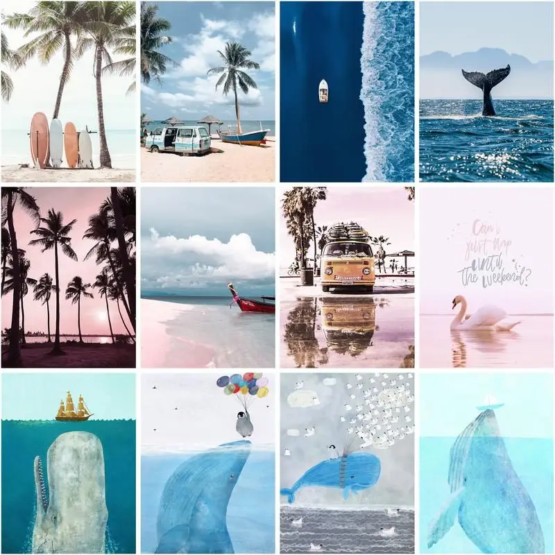 GATYZTORY Paint By Number Whale Animal Drawing On Canvas Gift Diy Pictures By Numbers Sea View Kits Home Decor Crafts 4050cm
GATYZTORY Paint By Number Whale Animal Drawing On Canvas Gift Diy Pictures By Numbers Sea View Kits Home Decor Crafts 4050cm