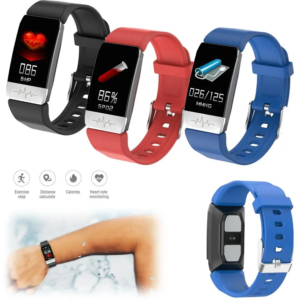 Smart Watch Body Temperature Monitor Wristwatch Heart Rate Pedometer Wristband Bluetooth-Compatible for iPhone Android Samsung
Smart Watch Body Temperature Monitor Wristwatch Heart Rate Pedometer Wristband Bluetooth-Compatible for iPhone Android Samsung