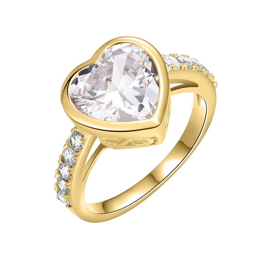 Purple/Orange/Champagne Colors Copper With Thick Plating Cute Jewelry For Lover Lovely Heart Zircon Ring
Purple/Orange/Champagne Colors Copper With Thick Plating Cute Jewelry For Lover Lovely Heart Zircon Ring