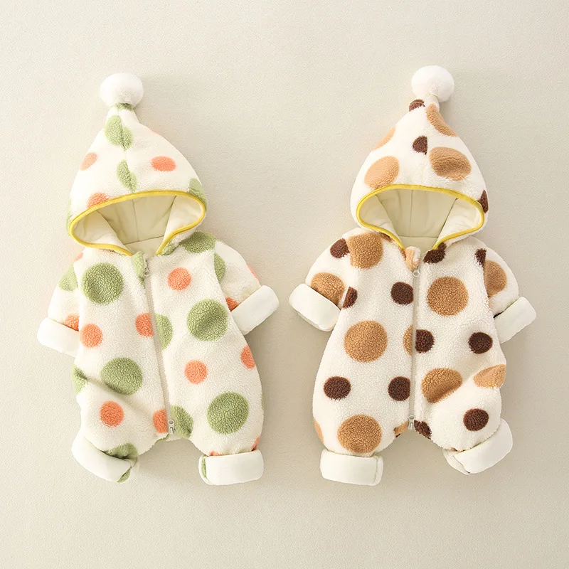 Infant Fleece Hoodie Jacket Winter Warm Jacket Circular Pattern Zipper Jumpsuit Halloween Xmas Costume Clothes Baby
Infant Fleece Hoodie Jacket Winter Warm Jacket Circular Pattern Zipper Jumpsuit Halloween Xmas Costume Clothes Baby