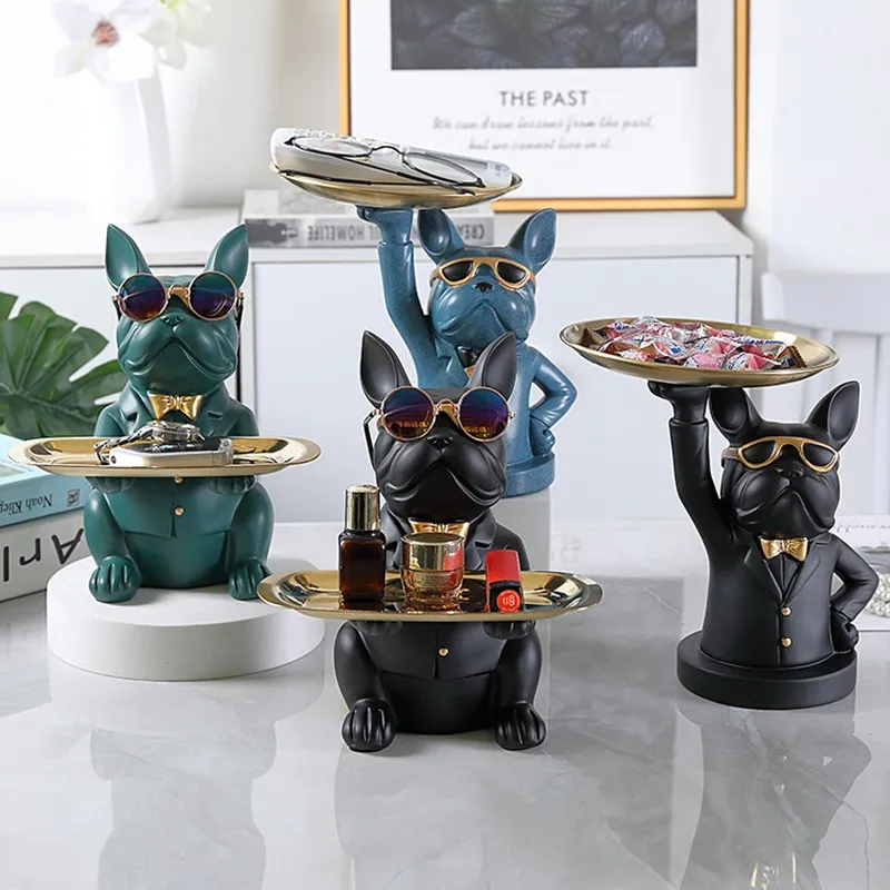 Cool Bulldog Porch Door Key Tray Table Storage Decoration Woof Butler Statue Nordic Candy Glasses Pallet Home Sculpture Ornament
Cool Bulldog Porch Door Key Tray Table Storage Decoration Woof Butler Statue Nordic Candy Glasses Pallet Home Sculpture Ornament