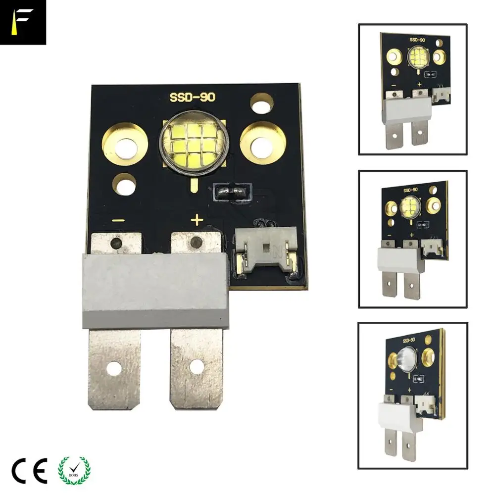 CBT90 CST SSD-90 60W Stage Spot Light LED Emitter Source Ultra-bright DIY Projector Light 9 Chip LED 60w with 60/90 Degree Len
CBT90 CST SSD-90 60W Stage Spot Light LED Emitter Source Ultra-bright DIY Projector Light 9 Chip LED 60w with 60/90 Degree Len