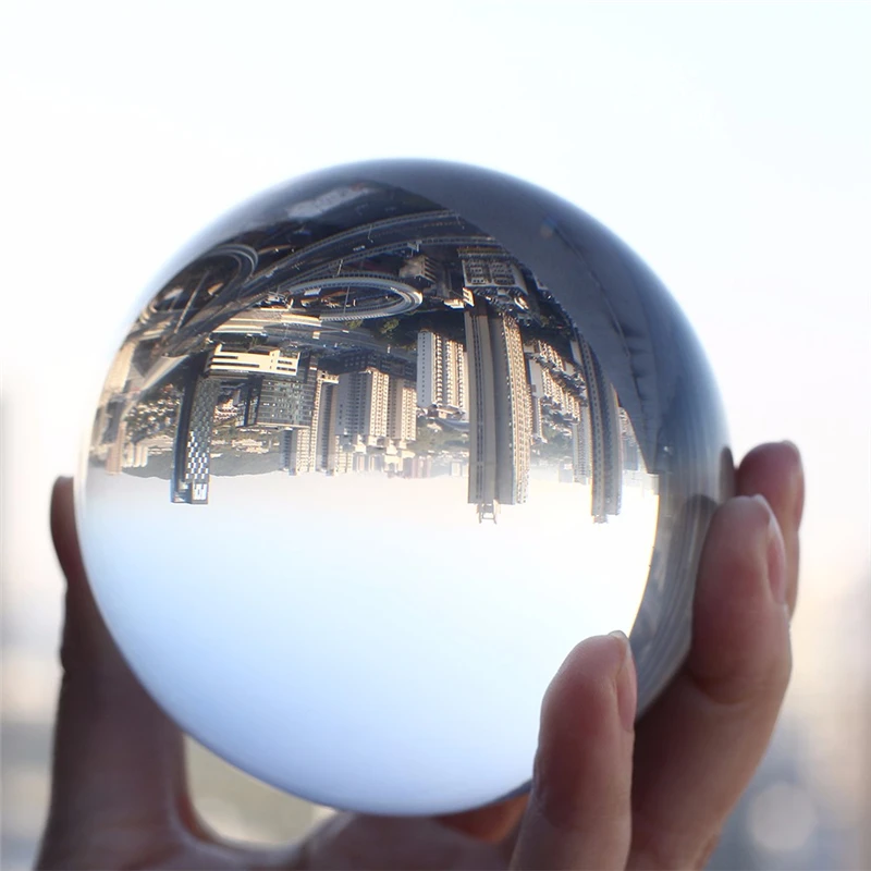 Crystal Ball Quartz Glass Transparent Ball Feng Shui Clear Color Magic Natural Glass Balls Decoration Photography Accessories
Crystal Ball Quartz Glass Transparent Ball Feng Shui Clear Color Magic Natural Glass Balls Decoration Photography Accessories