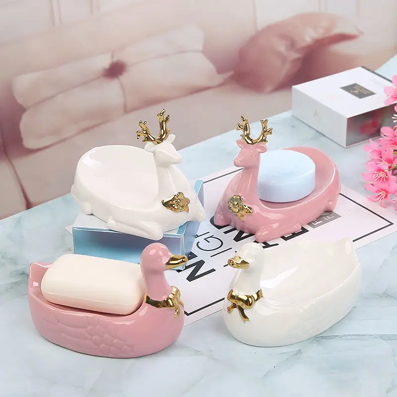 Swan Creative Ceramics Soap Box Bathroom Soap Holder Dish Storage Plate Tray Bathroom Shower Supplies Bathroom Rack Soap Box
Swan Creative Ceramics Soap Box Bathroom Soap Holder Dish Storage Plate Tray Bathroom Shower Supplies Bathroom Rack Soap Box