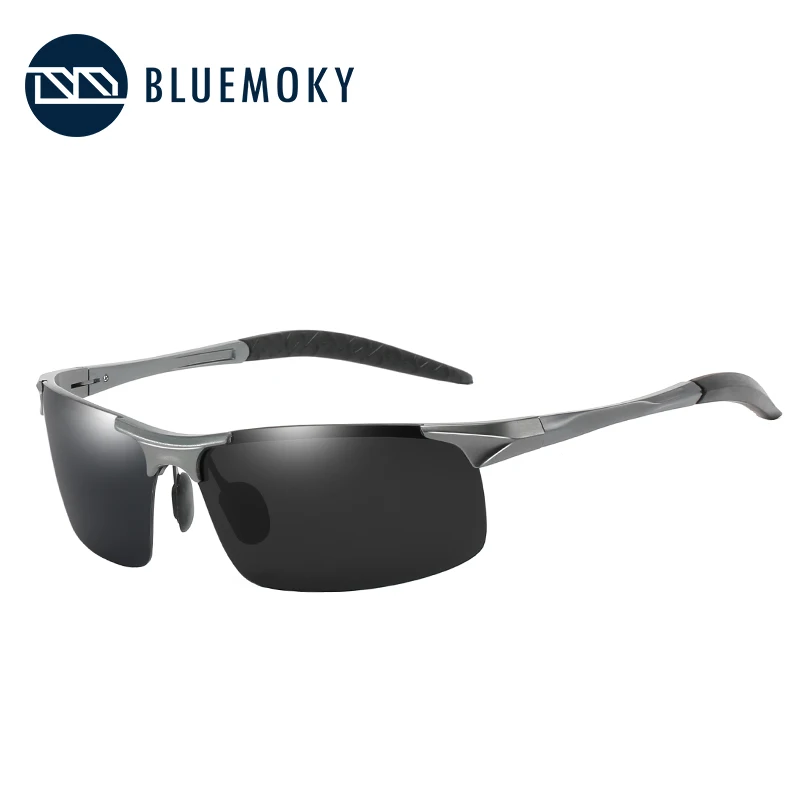 Мужские солнцезащитные очки с поляризацией BLUEMOKY, алюминиевые очки с защитой от ультрафиолета UV400 для занятий спортом на открытом воздухе и вождения
Мужские солнцезащитные очки с поляризацией BLUEMOKY, алюминиевые очки с защитой от ультрафиолета UV400 для занятий спортом на открытом воздухе и вождения