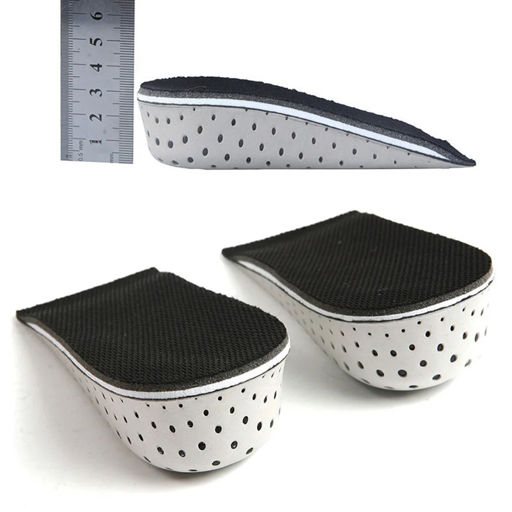 1 Pair Breathable Shoe Insoles Half Insole Heighten Heel Insert Sports Shoes Pad Cushion Unisex 2-4cm Height Increase Insoles
1 Pair Breathable Shoe Insoles Half Insole Heighten Heel Insert Sports Shoes Pad Cushion Unisex 2-4cm Height Increase Insoles