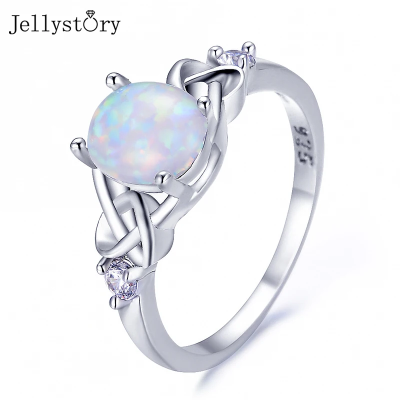 Jellystory Oval Opal Rings For Women Real 925 Sterling Silver White Fashion Simple Geometric Wedding Anniversary Fine Jewelry
Jellystory Oval Opal Rings For Women Real 925 Sterling Silver White Fashion Simple Geometric Wedding Anniversary Fine Jewelry