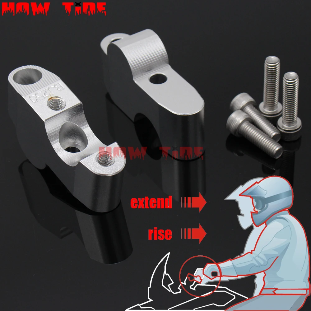 Motorcycle Accessories CNC Handlebar Risers Handle Bar Clamp Extend Adapter For Benelli BJ250 BJ 250 2015 2016 2017 2018
Motorcycle Accessories CNC Handlebar Risers Handle Bar Clamp Extend Adapter For Benelli BJ250 BJ 250 2015 2016 2017 2018