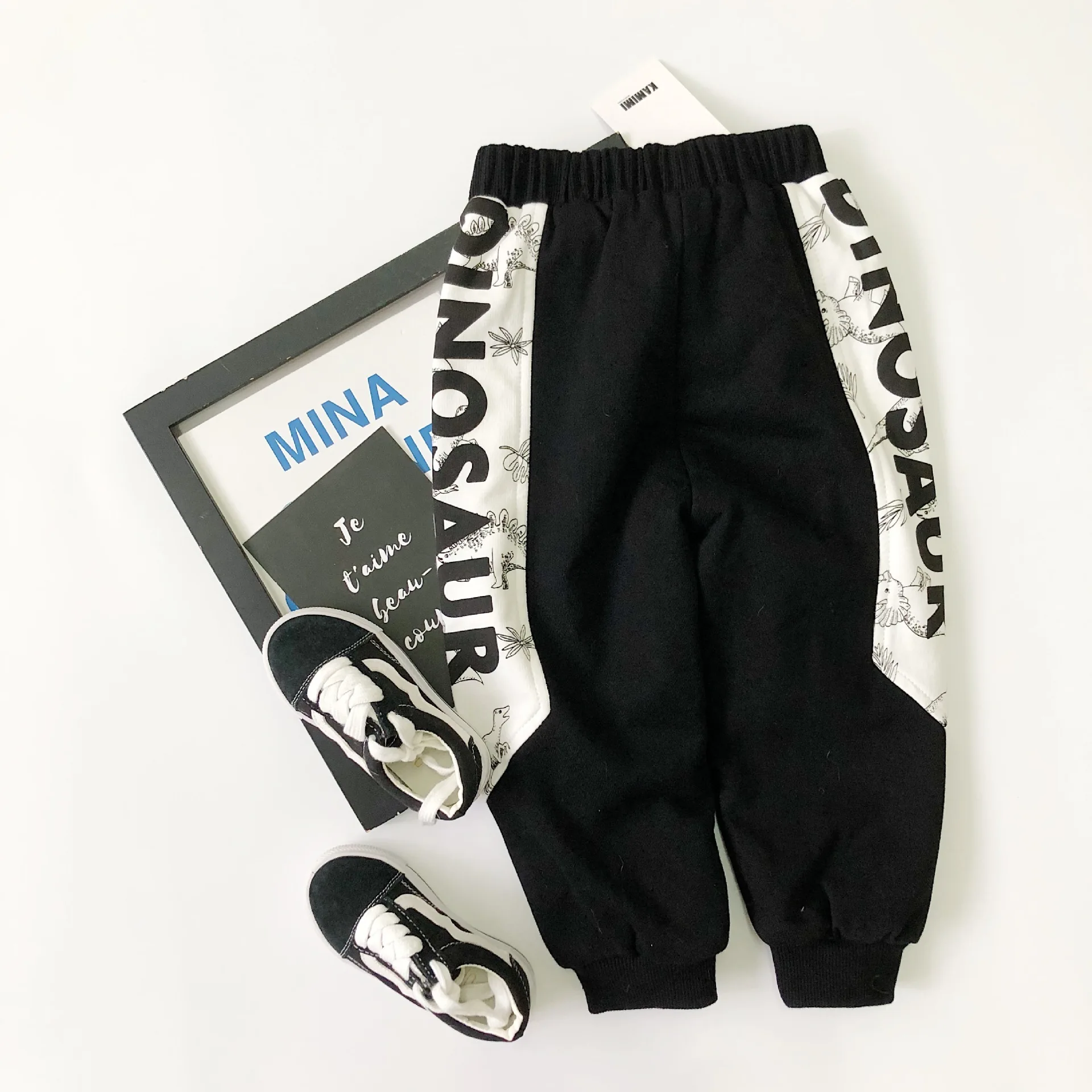 Tonytaobaby Cool Black English Dinosaur Plush Pants for Winter Boys Clothes Kids Winter Clothes
Tonytaobaby Cool Black English Dinosaur Plush Pants for Winter Boys Clothes Kids Winter Clothes