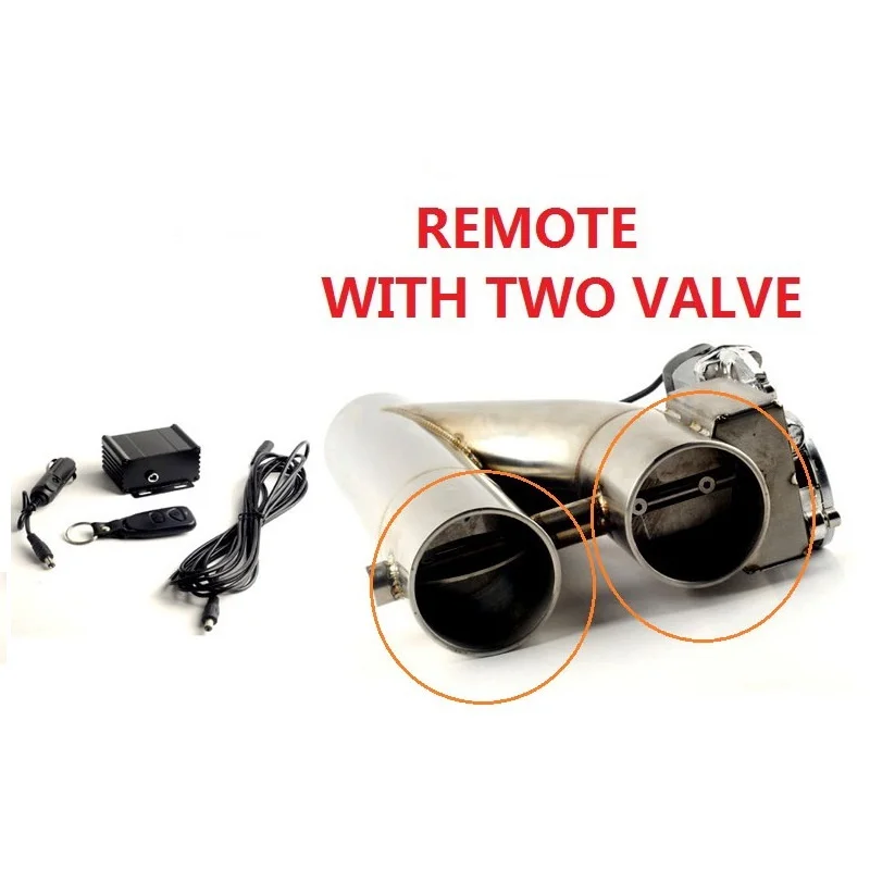 Free shipping 2 2.5 3.0 inch SS304 doubled valve Pipe Muffler E-cutout Bypass Exhaust Trim Down Tube Remote Control
Free shipping 2 2.5 3.0 inch SS304 doubled valve Pipe Muffler E-cutout Bypass Exhaust Trim Down Tube Remote Control