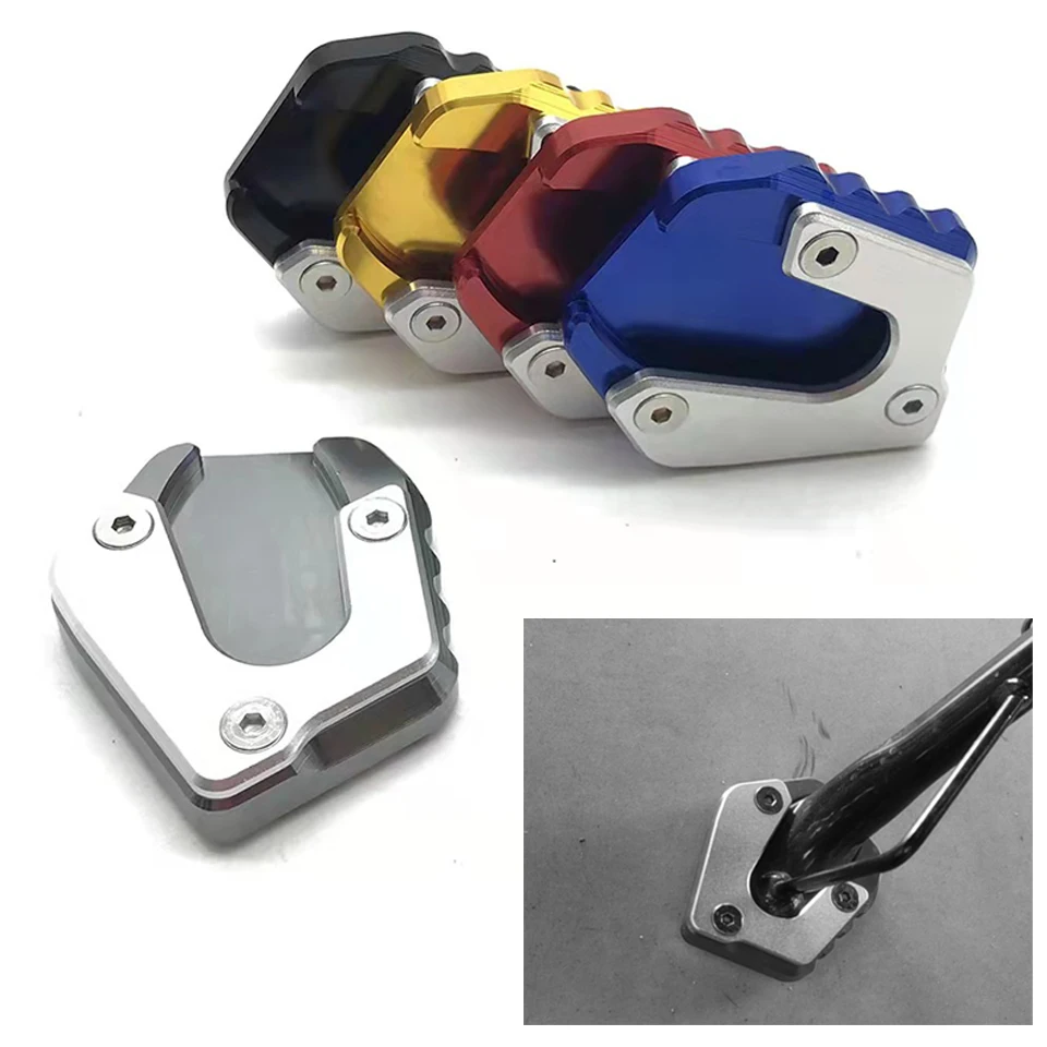 Motorcycle Accessories Side Kickstand Extension Pad Side Stand Enlarger Plate For Yamaha YZF R15 YZF-R15 V3 2018-2021
Motorcycle Accessories Side Kickstand Extension Pad Side Stand Enlarger Plate For Yamaha YZF R15 YZF-R15 V3 2018-2021