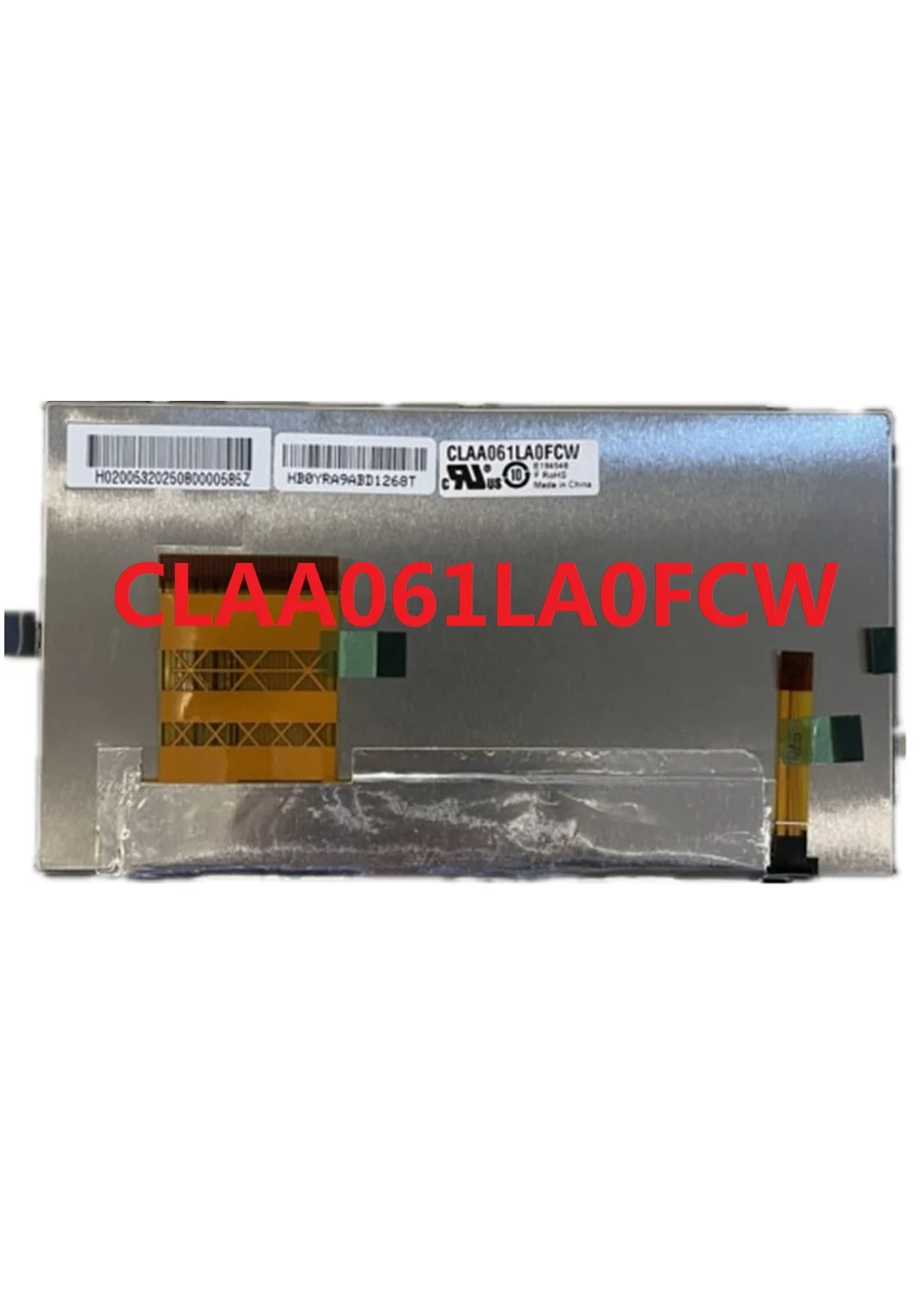 CLAA061LA0FCW Original 6.1 inch 800*480 LCD Screen for car dvd gps Display screen
CLAA061LA0FCW Original 6.1 inch 800*480 LCD Screen for car dvd gps Display screen