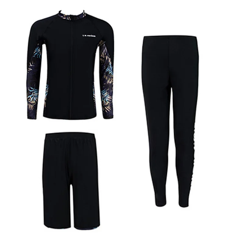 Men's 3pcs Women's 5pcs Rash Guards set Full Body Cover Swimsuit UV Sun Protection Tops Bottoms Bathing Suits Shirt Leggings
Men's 3pcs Women's 5pcs Rash Guards set Full Body Cover Swimsuit UV Sun Protection Tops Bottoms Bathing Suits Shirt Leggings