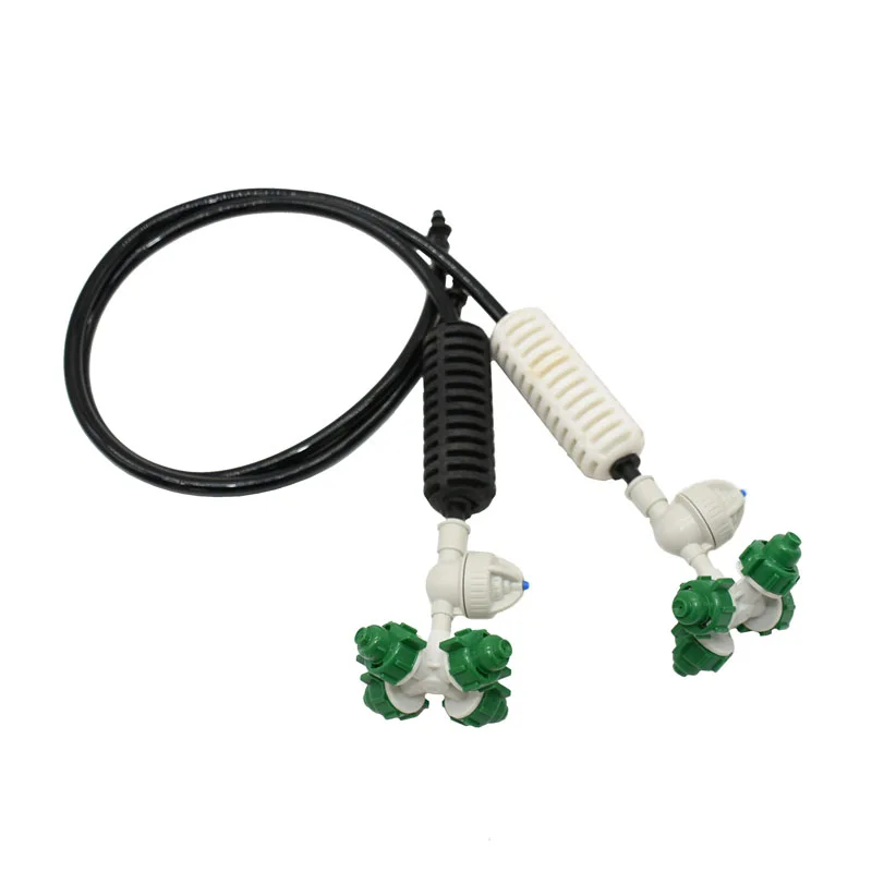 Greenhouse Misting Cross Hanging Sprinkler Kits Mist Water Sprayer For Garden Green House Irrigation 1/4'' hose 10set
Greenhouse Misting Cross Hanging Sprinkler Kits Mist Water Sprayer For Garden Green House Irrigation 1/4'' hose 10set