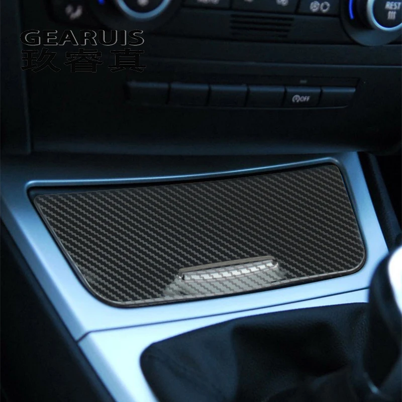 Car Styling For BMW 1 Series E81 E82 E87 Carbon fiber switch ignition Handrest Gear panel decoration Covers Stickers Gears Trim
Car Styling For BMW 1 Series E81 E82 E87 Carbon fiber switch ignition Handrest Gear panel decoration Covers Stickers Gears Trim