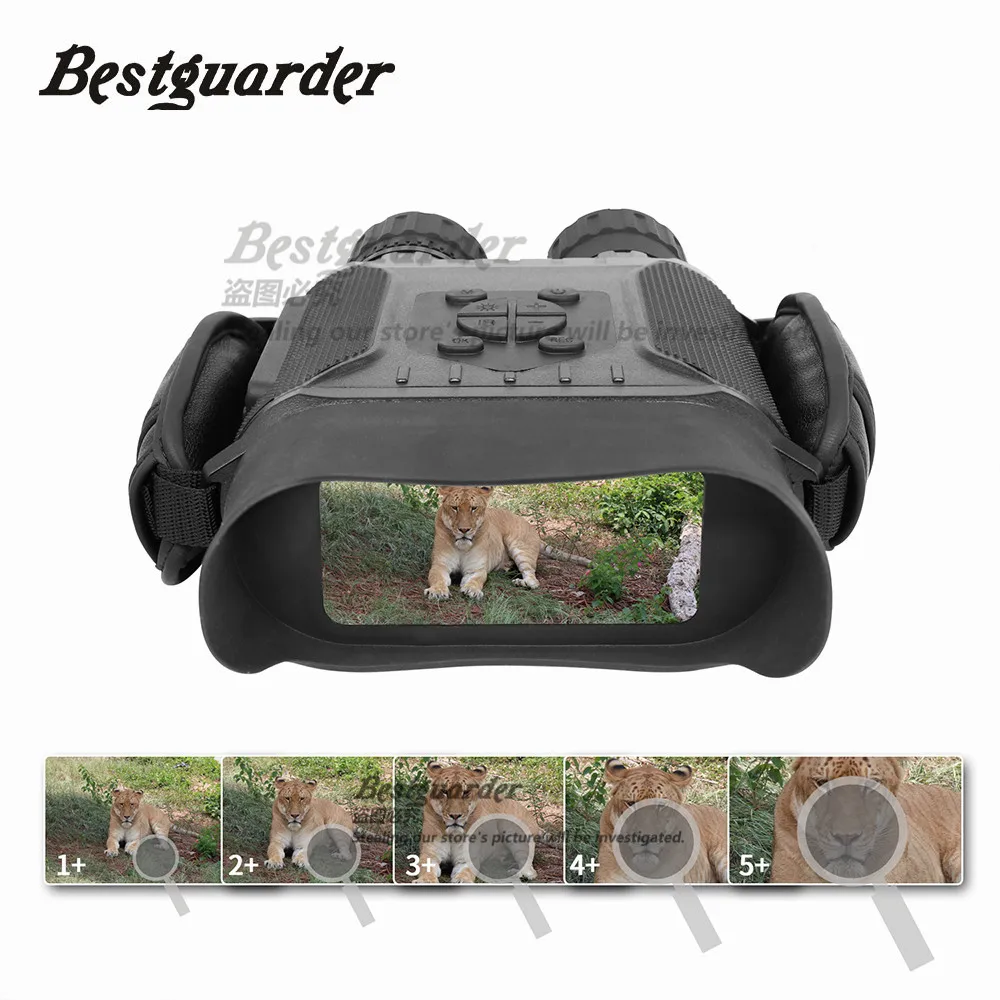 Бинокль Bestguarder IPX4, дальность 400 м, 5-кратный зум, дальность 32 мм, ИК-подсветка
Бинокль Bestguarder IPX4, дальность 400 м, 5-кратный зум, дальность 32 мм, ИК-подсветка