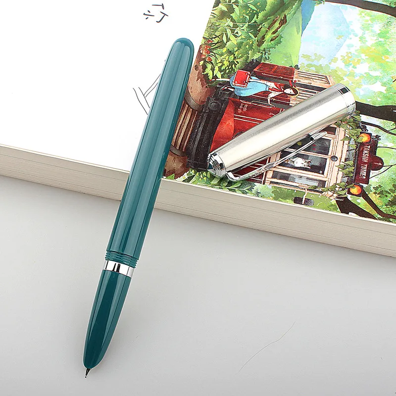 Классическая перьевая ручка Jinhao из смолы, 0,38 мм, чернильные ручки для подписи, канцелярские принадлежности
Классическая перьевая ручка Jinhao из смолы, 0,38 мм, чернильные ручки для подписи, канцелярские принадлежности