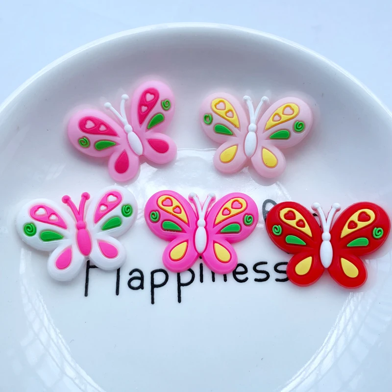 20 Pieces Of New Kawaii Soft Glue Cartoon Butterfly Flat DIY Crafts Scrapbook Hair Bow Center Accessories B18
20 Pieces Of New Kawaii Soft Glue Cartoon Butterfly Flat DIY Crafts Scrapbook Hair Bow Center Accessories B18