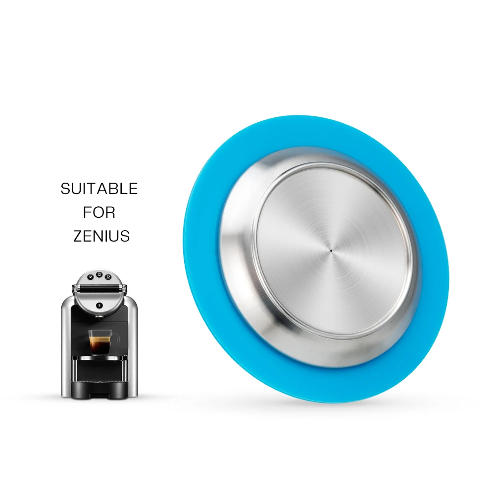 icafilas New Coffee Capsule for Zenius Machine for Nespresso Coffee Fillter Stainless Steel Pod with Dosing Tamper
icafilas New Coffee Capsule for Zenius Machine for Nespresso Coffee Fillter Stainless Steel Pod with Dosing Tamper