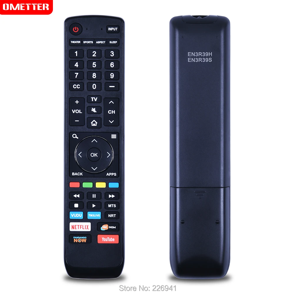 EN3R39H TV Remote Control Use for Hisense Led Lcd Television 55H6E 55EU6070 55H6080E 55R6000 55R6000E 55R7E 55R6E 55R6040E 55R6
EN3R39H TV Remote Control Use for Hisense Led Lcd Television 55H6E 55EU6070 55H6080E 55R6000 55R6000E 55R7E 55R6E 55R6040E 55R6