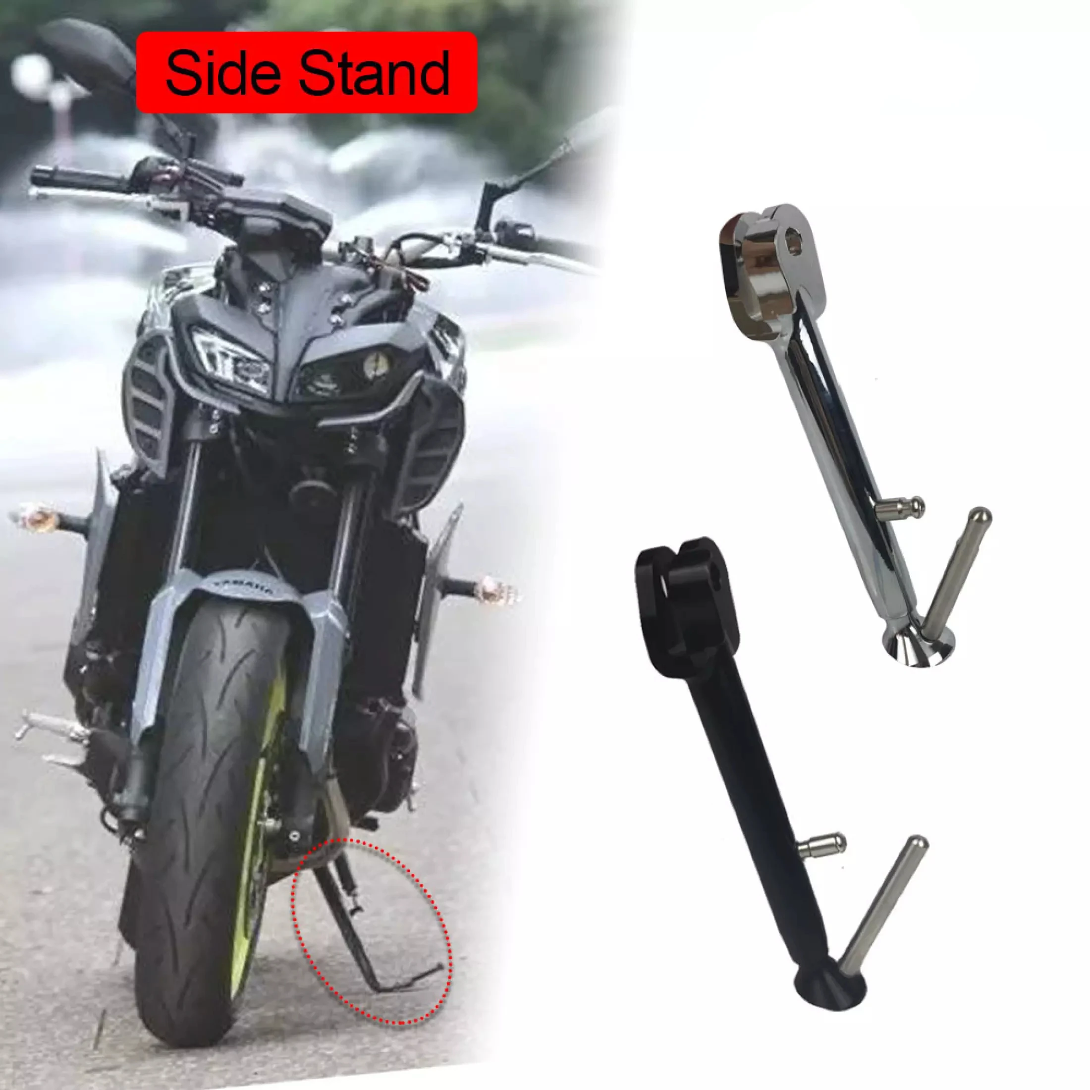 For Yamaha MT09 FZ09 FJ09 TRACER 900 XSR900 2014 2015 2016 2017 2018 2019 2020 Adjustable Kickstand Foot Side stand Support
For Yamaha MT09 FZ09 FJ09 TRACER 900 XSR900 2014 2015 2016 2017 2018 2019 2020 Adjustable Kickstand Foot Side stand Support