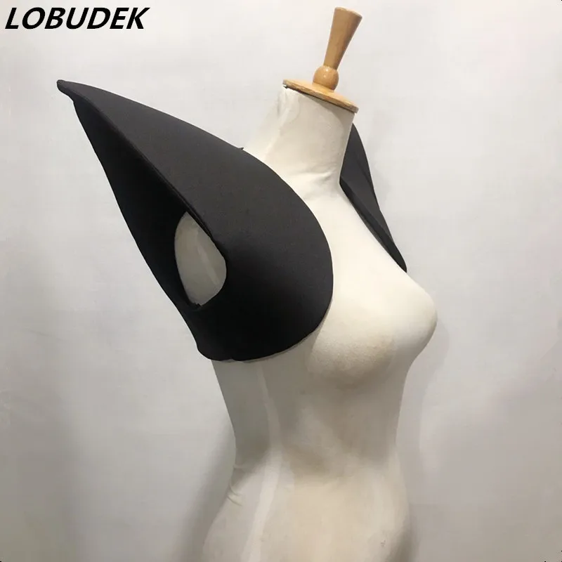 Armor Shawl Shoulder Vest Black Waistcoat Stage Accessories Women Men Singer Dancer DJ Jazz Performance Nightclub Dance Costume
Armor Shawl Shoulder Vest Black Waistcoat Stage Accessories Women Men Singer Dancer DJ Jazz Performance Nightclub Dance Costume