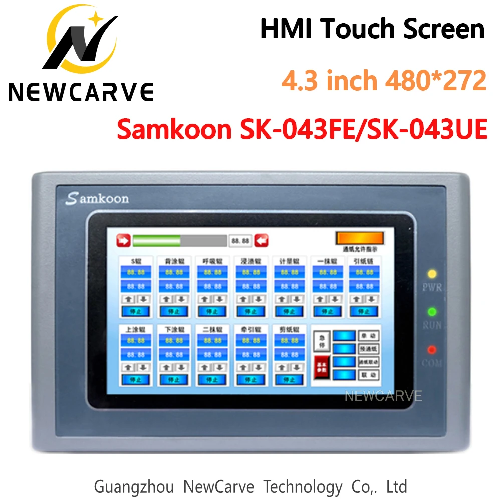 Samkoon SK-043FE SK-043UE 4.3inch HMI Touch Screen Human Machine Interface Display NEWCARVE
Samkoon SK-043FE SK-043UE 4.3inch HMI Touch Screen Human Machine Interface Display NEWCARVE