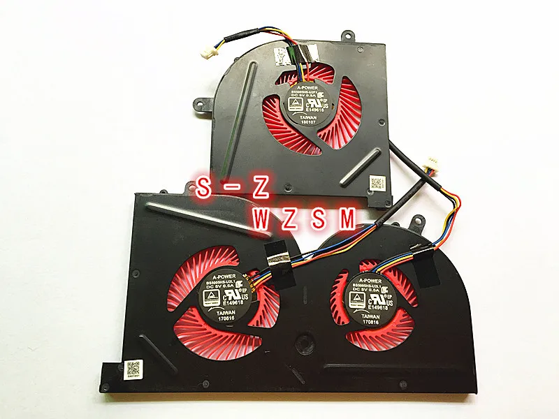 Новый кулер для охлаждения процессора ноутбука WZSM для MSI GS63VR GS63 GS73 GS73VR MS-17B1 Stealth Pro
Новый кулер для охлаждения процессора ноутбука WZSM для MSI GS63VR GS63 GS73 GS73VR MS-17B1 Stealth Pro