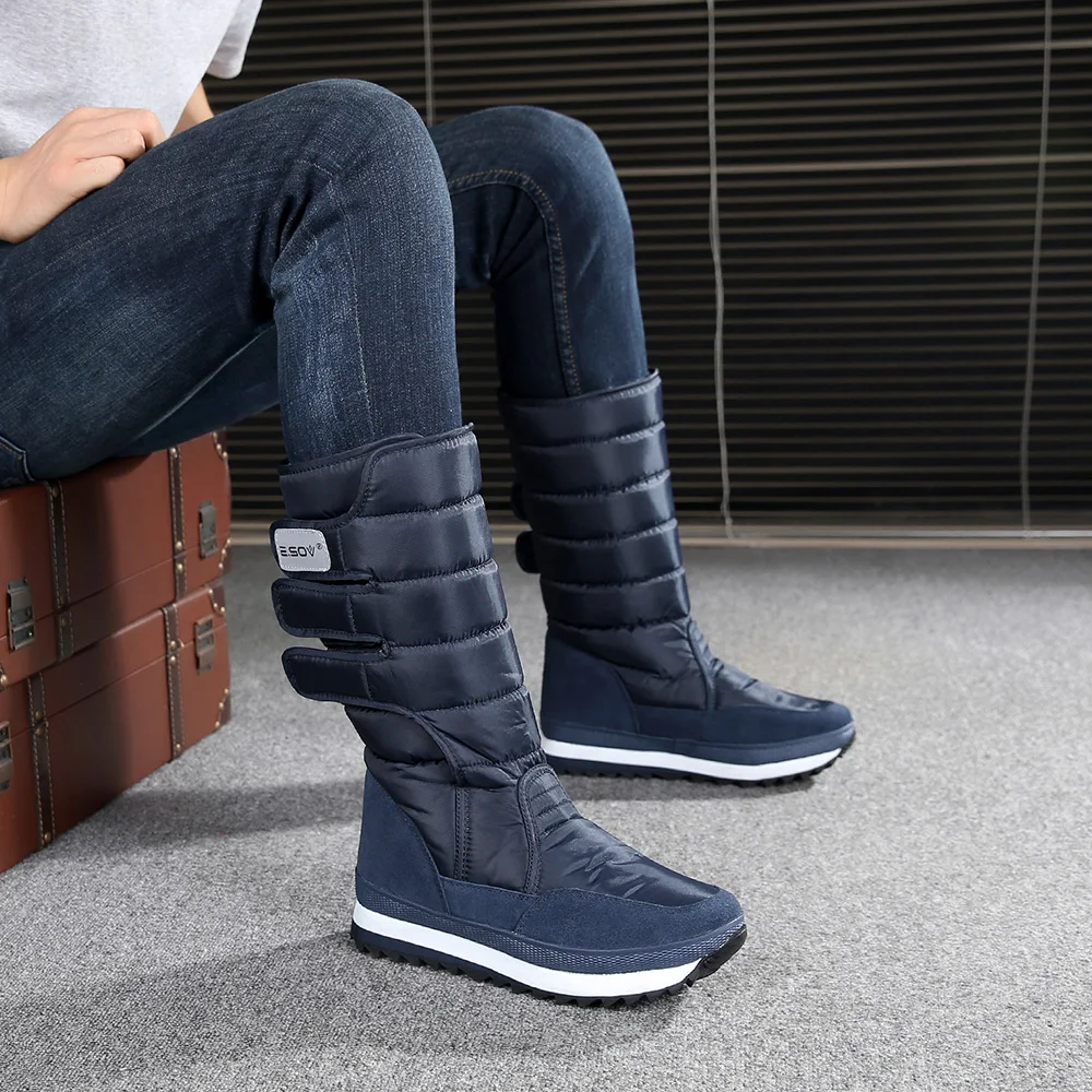 Winter plus velvet fashion men's snow boots warm boots waterproof anti-skiing shoes high tube cotton shoes outdoor men's shoes
Winter plus velvet fashion men's snow boots warm boots waterproof anti-skiing shoes high tube cotton shoes outdoor men's shoes