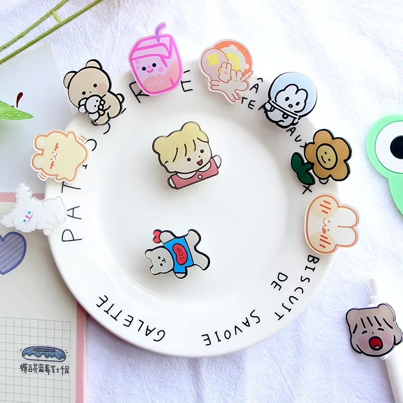 Cartoon Acrylic Clamp Cute Girl Package Clamp Photo Wall Seal Fixer Student's Note Clamp Folder Office Supplies School Supplies
Cartoon Acrylic Clamp Cute Girl Package Clamp Photo Wall Seal Fixer Student's Note Clamp Folder Office Supplies School Supplies