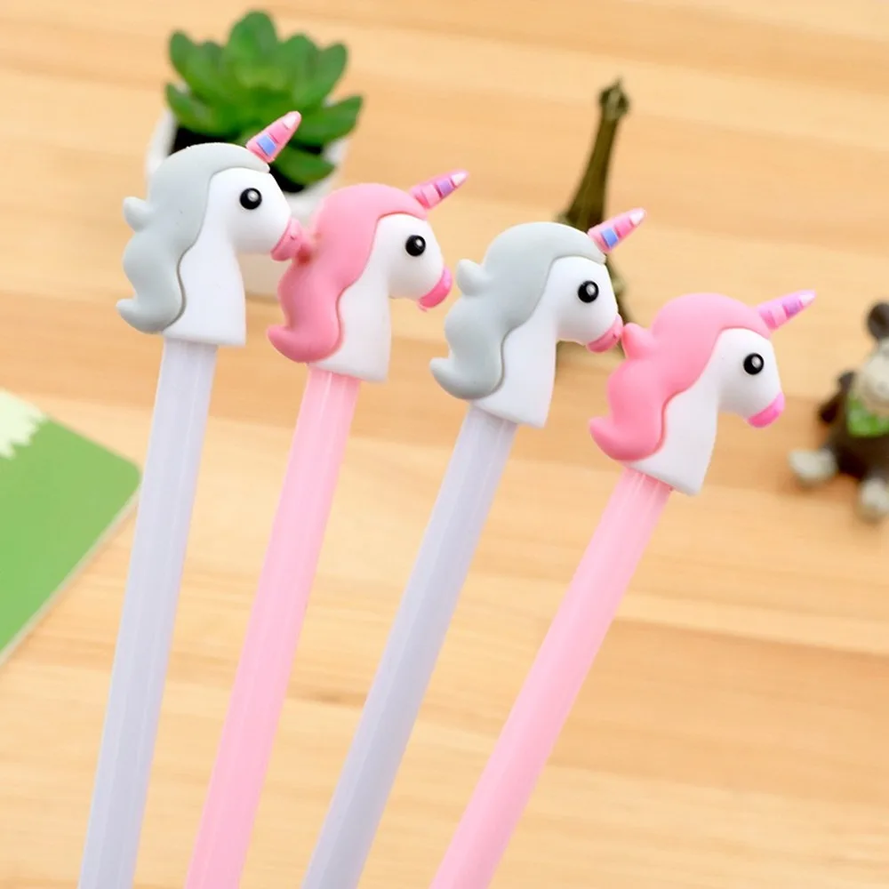 1pc Wholesale Creative Unicorn Cute Pony Cartoon Neutral Pen 0.5mm Students Pen Black School Tools
1pc Wholesale Creative Unicorn Cute Pony Cartoon Neutral Pen 0.5mm Students Pen Black School Tools