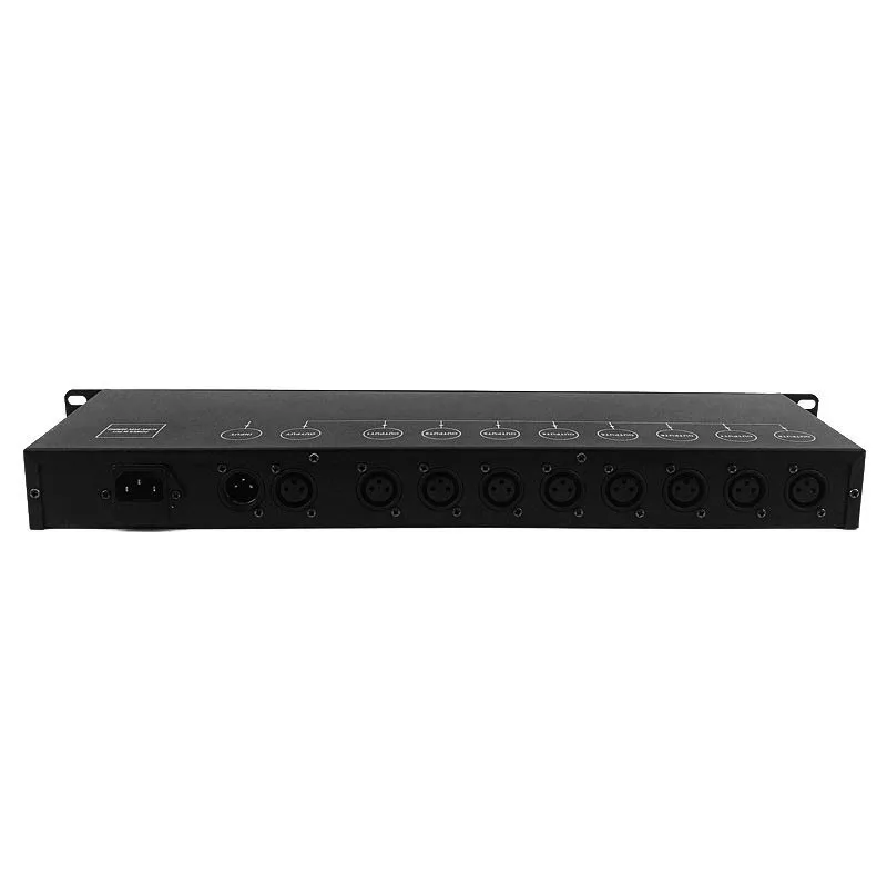 8 Way DMX512 Signal Amplifier Stage Light DMX512 Amplifier DMX Signal Distributor Stage Effect Lighting DJ Equipment
8 Way DMX512 Signal Amplifier Stage Light DMX512 Amplifier DMX Signal Distributor Stage Effect Lighting DJ Equipment