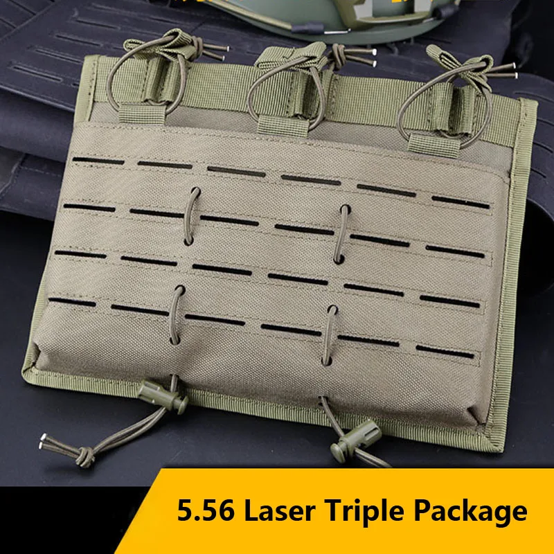 1000D Nylon Multi-function Army Fan Tactical Vest MOLLE System 5.56 Laser Triple Accessory Package Solid color
1000D Nylon Multi-function Army Fan Tactical Vest MOLLE System 5.56 Laser Triple Accessory Package Solid color