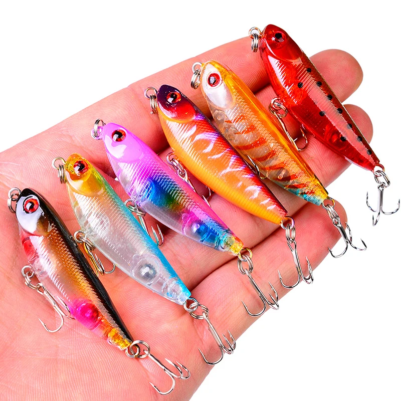 Floating Wobblers Pencil Fishing Lure 4.7cm/4.5g Stickbait Fishing Bait Aritificial Hard Bait Tackle For Pike Bass Good Action
Floating Wobblers Pencil Fishing Lure 4.7cm/4.5g Stickbait Fishing Bait Aritificial Hard Bait Tackle For Pike Bass Good Action