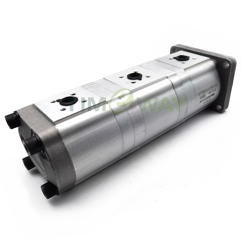 Hydraulic Gear Pump KH60 Excavator Spare Parts Triple Gear Oil Pump Aluminum Materials Displacement 10cc+10cc+8cc
Hydraulic Gear Pump KH60 Excavator Spare Parts Triple Gear Oil Pump Aluminum Materials Displacement 10cc+10cc+8cc