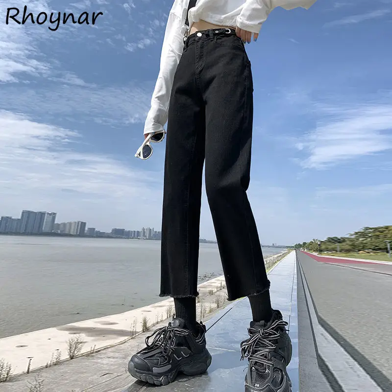 Jeans Women Spring Autumn Trendy Korean Style Simple All-match Loose Streetwear Ulzzang Harajuku Female Trousers Chic Casual New
Jeans Women Spring Autumn Trendy Korean Style Simple All-match Loose Streetwear Ulzzang Harajuku Female Trousers Chic Casual New