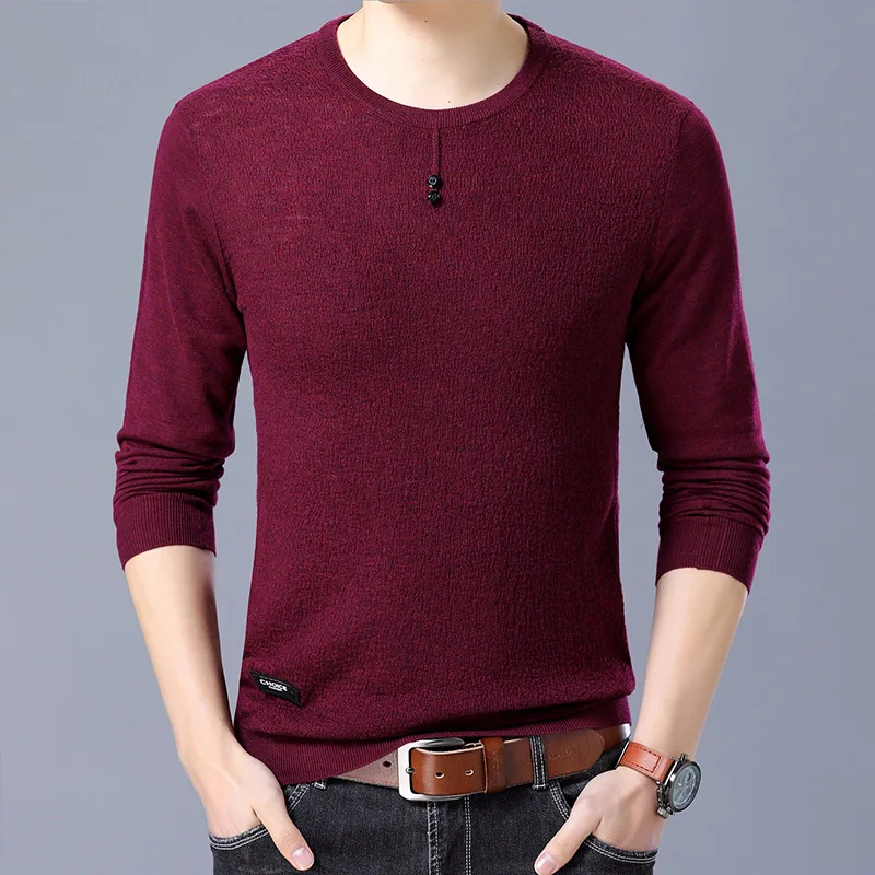 MRMT 2024 Brand New Spring Men's Long-sleeved Sweater Pullover T-shirt for Male Sweater Tops Casual Solid Color Sweater
MRMT 2024 Brand New Spring Men's Long-sleeved Sweater Pullover T-shirt for Male Sweater Tops Casual Solid Color Sweater